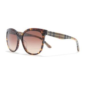 BURBERRY 55mm gradient cat eye sunglasses